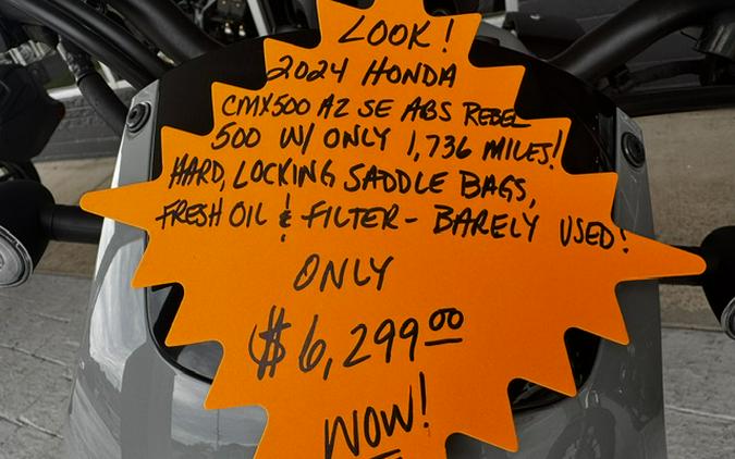 2024 Honda Rebel® 500 ABS SE