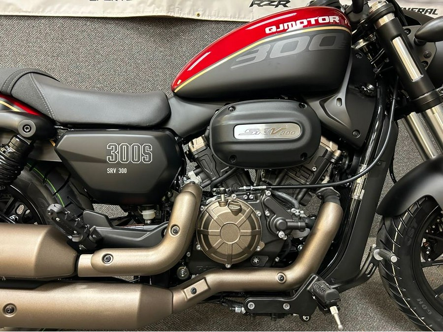 2023 QJMotor SRV300 300cc V-twin Cruiser