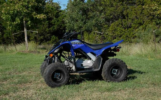 New 2023 YAMAHA RAPTOR 90 TEAM BLUE