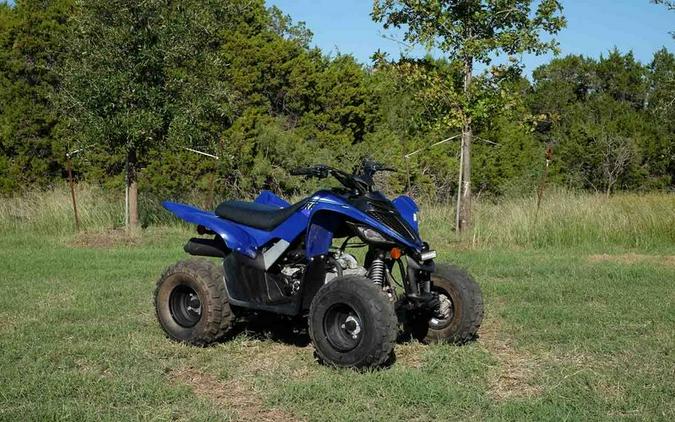 New 2023 YAMAHA RAPTOR 90 TEAM BLUE