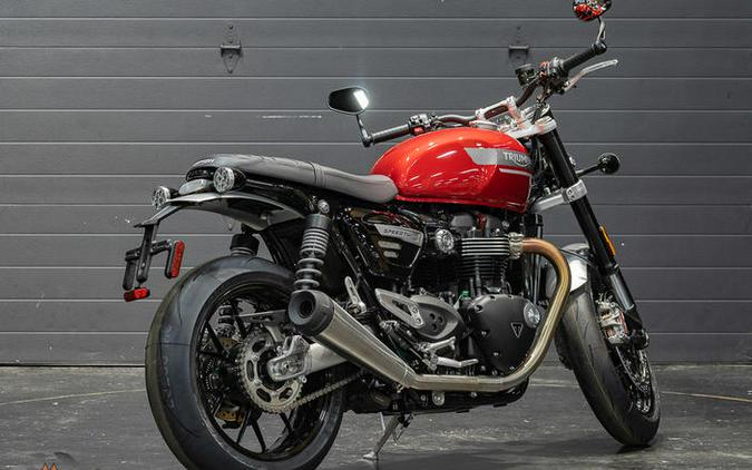 2023 Triumph Speed Twin 1200 Red Hopper