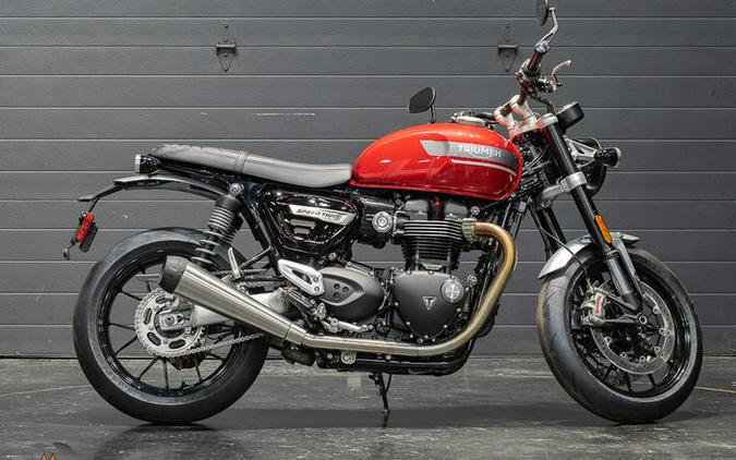 2023 Triumph Speed Twin 1200 Red Hopper