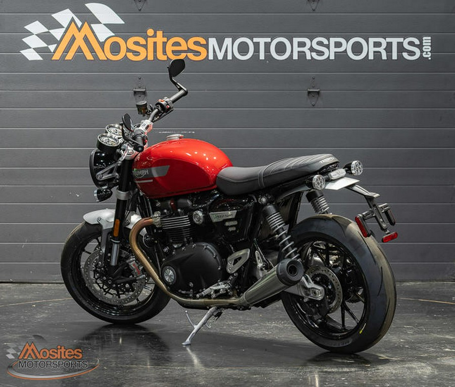 2023 Triumph Speed Twin 1200 Red Hopper