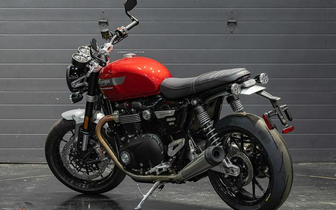 2023 Triumph Speed Twin 1200 Red Hopper