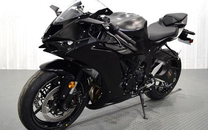 2024 Kawasaki Ninja® ZX™-6R Metallic Flat Spark Black/Ebony