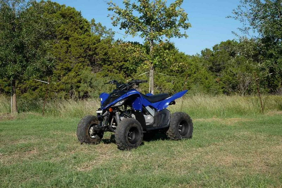 New 2023 YAMAHA RAPTOR 90 TEAM BLUE