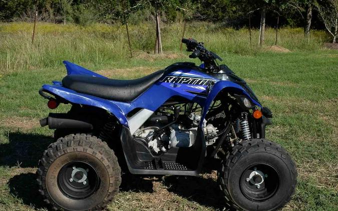 New 2023 YAMAHA RAPTOR 90 TEAM BLUE