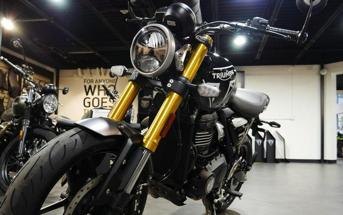 2025 Triumph Speed 400 Phantom Black / Storm Grey
