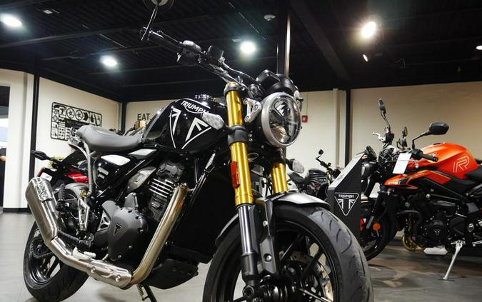 2025 Triumph Speed 400 Phantom Black / Storm Grey