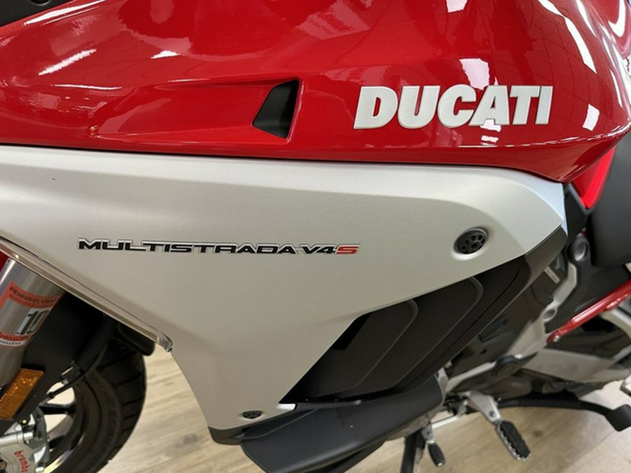 2024 Ducati Multistrada V4 S Travel & Radar Spoked Wheels Red