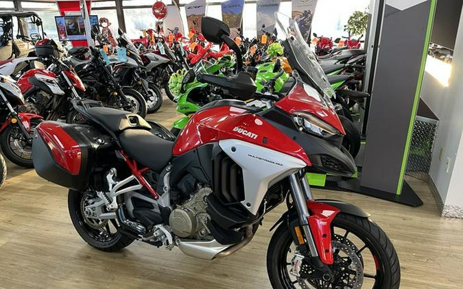 2024 Ducati Multistrada V4 S Travel & Radar Spoked Wheels Red