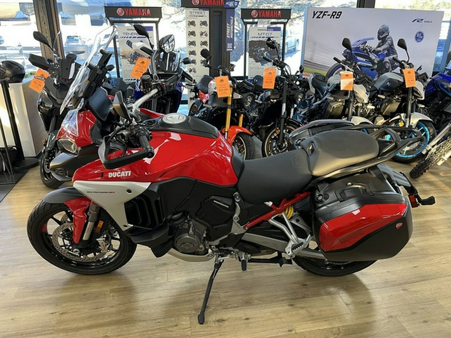 2024 Ducati Multistrada V4 S Travel & Radar Spoked Wheels Red