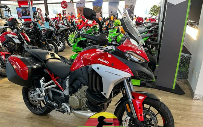 2024 Ducati Multistrada V4 S Travel & Radar Spoked Wheels Red