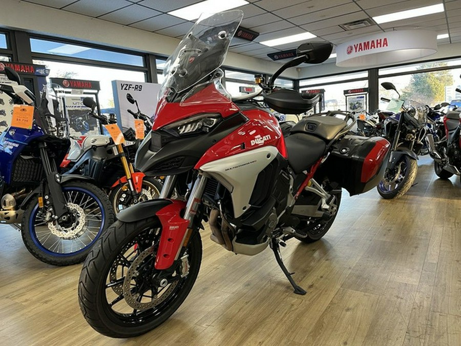 2024 Ducati Multistrada V4 S Travel & Radar Spoked Wheels Red