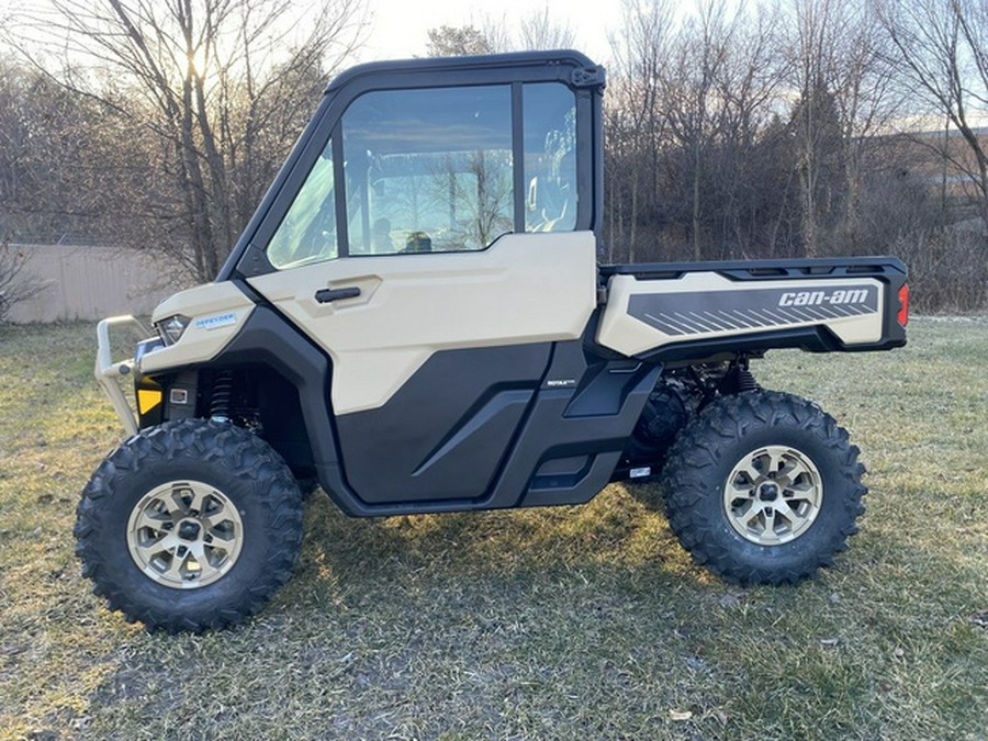 2024 Can-Am Defender Limited HD10 Desert Tan & Timeless Black