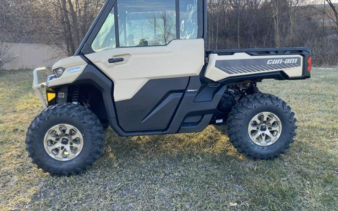 2024 Can-Am Defender Limited HD10 Desert Tan & Timeless Black