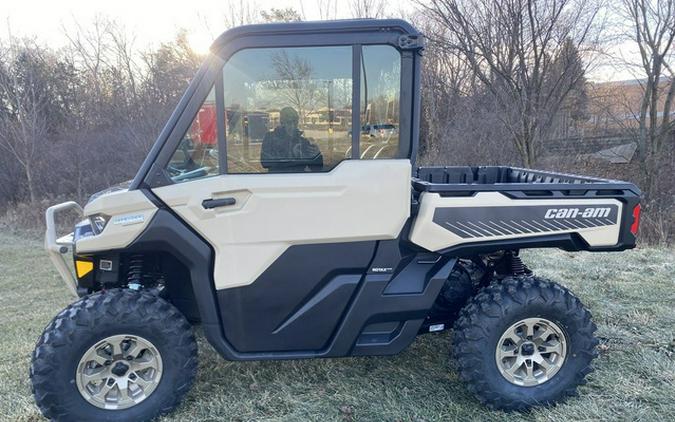 2024 Can-Am Defender Limited HD10 Desert Tan & Timeless Black