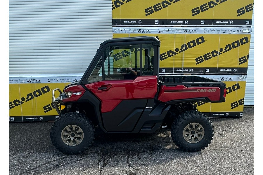 2024 Can-Am Defender Limited HD10 Red & Black