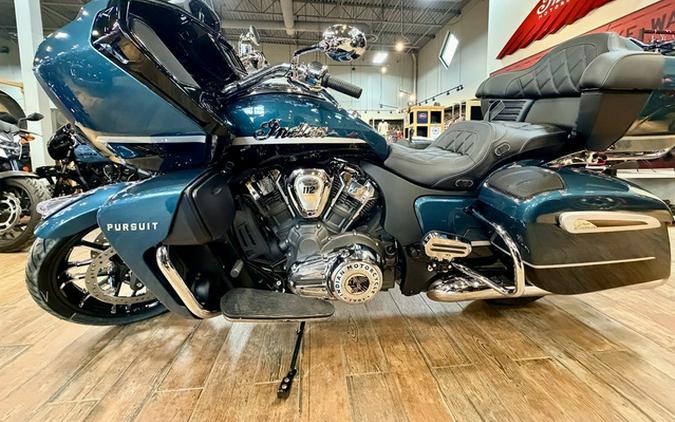 2026 Indian Pursuit Limited 112 W/Powerband Audio Cascade Gre