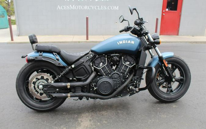 2022 Indian Motorcycle® Scout® Bobber Twenty ABS Spirit Blue Metallic