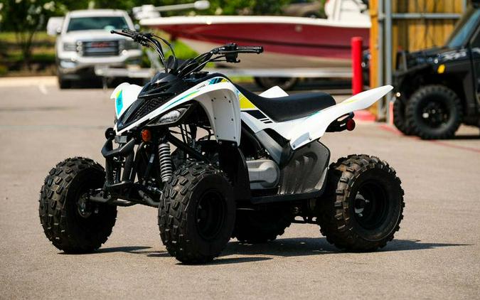 New 2023 YAMAHA RAPTOR 90 WHITE