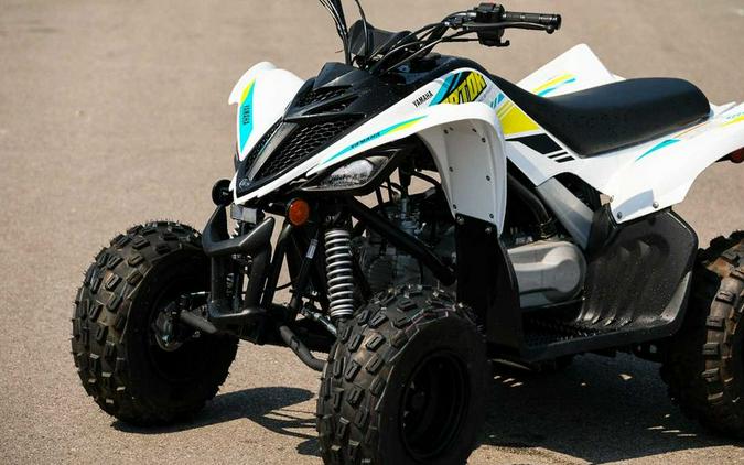 New 2023 YAMAHA RAPTOR 90 WHITE