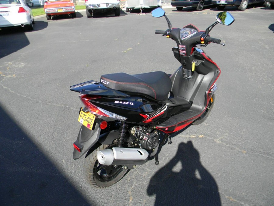 2021 Wolf Brand Scooters Blaze II 150CC