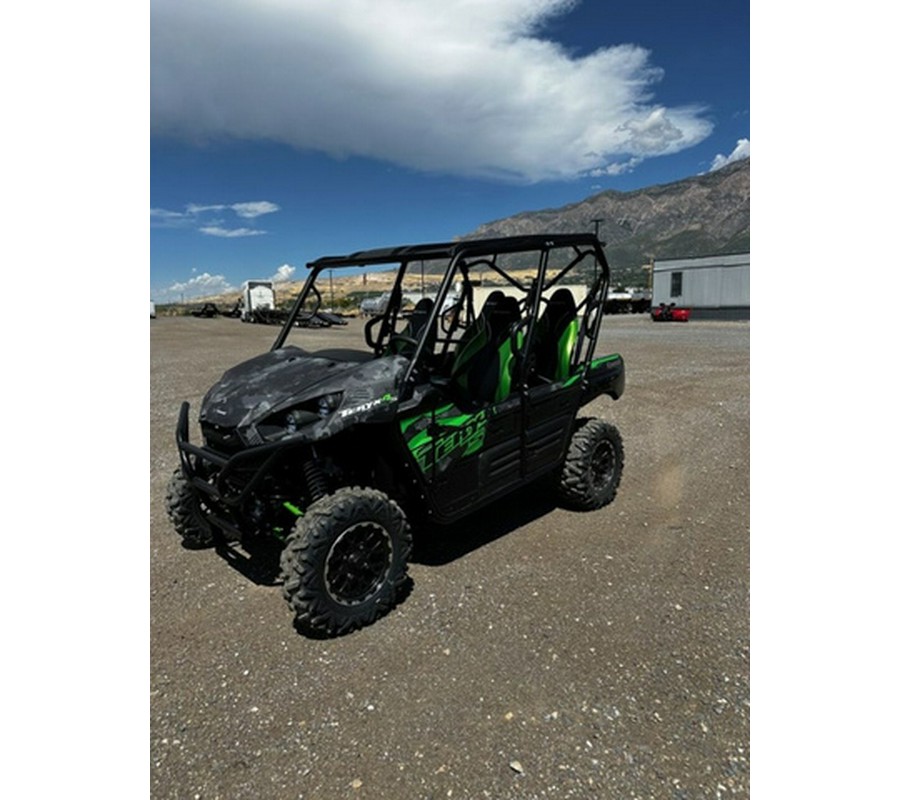 2025 Kawasaki Teryx4 S LE Cypher Camo Gray