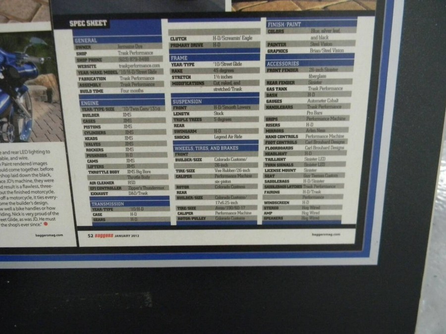 2010 Harley-Davidson Street Glide FLHX Trask Performance Build