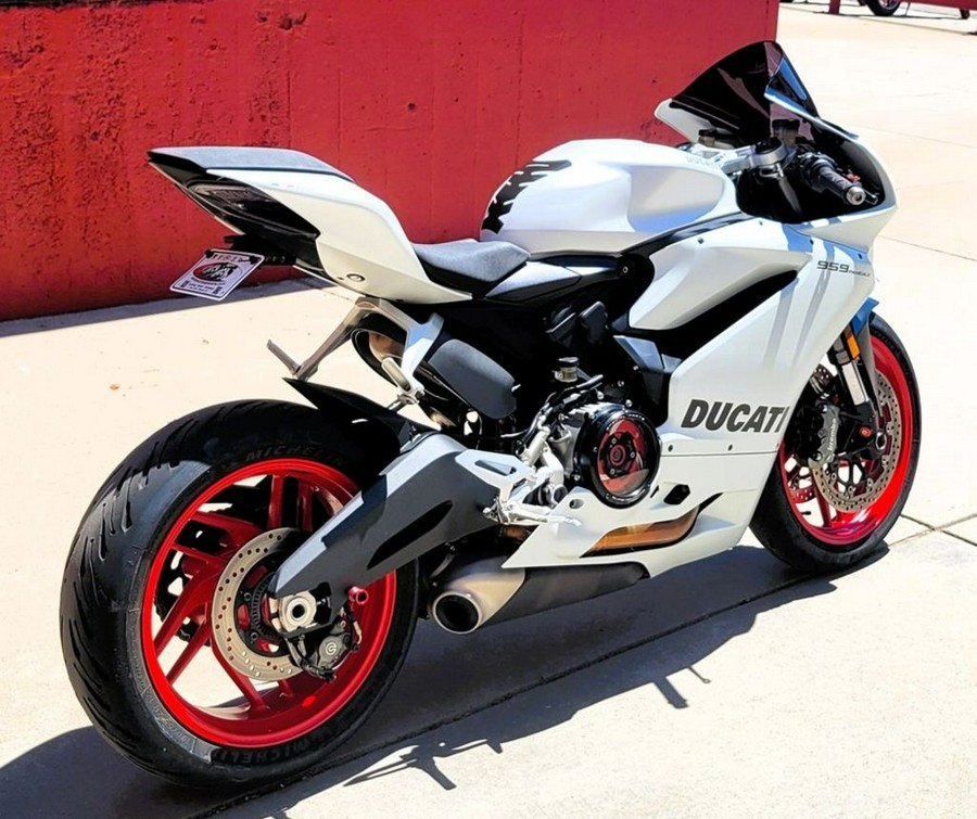 2019 Ducati 959 Panigale Arctic White Silk