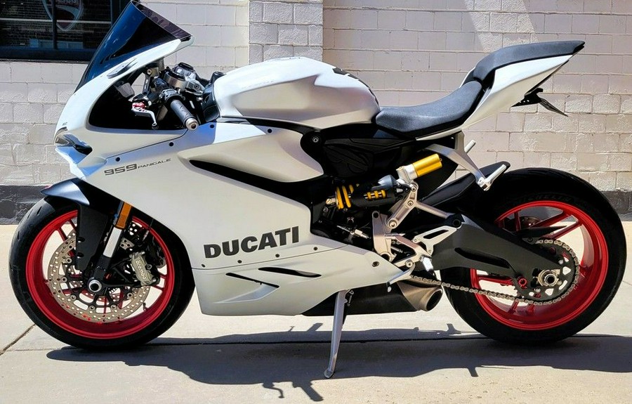 2019 Ducati 959 Panigale Arctic White Silk