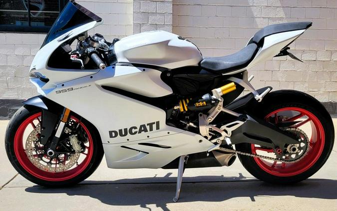 2019 Ducati 959 Panigale Arctic White Silk