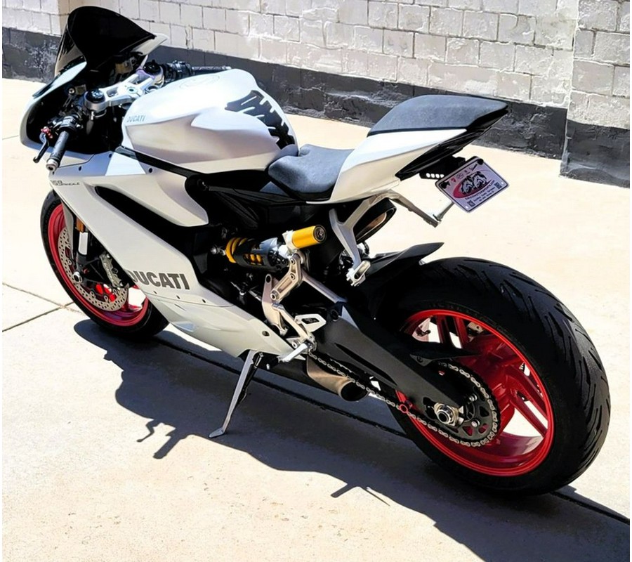 2019 Ducati 959 Panigale Arctic White Silk