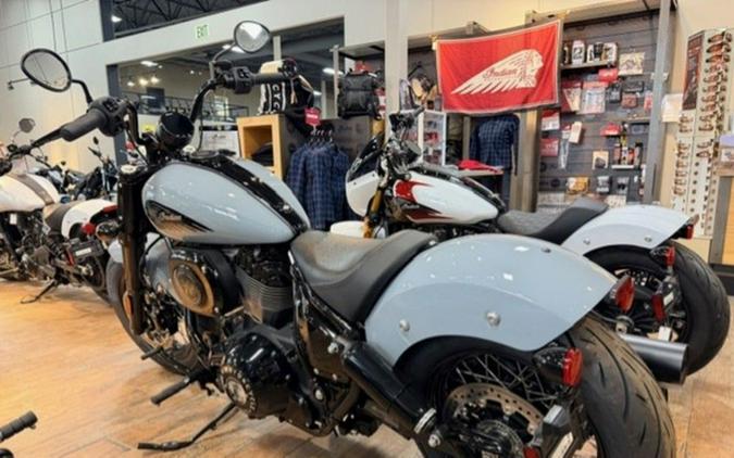 2025 Indian Chief Bobber Dark Horse Storm Gray