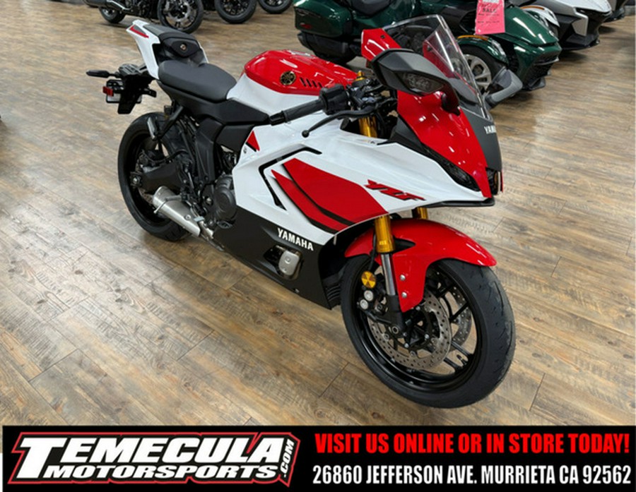 2026 Yamaha YZF R7 70Th Anniversary Edition