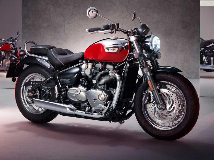 2023 Triumph Bonneville Speedmaster Chrome Edition Diablo Red