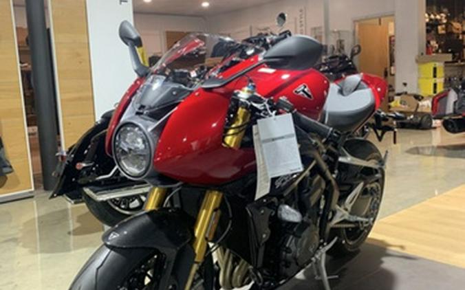 2023 Triumph Speed Triple 1200 RR Red Hopper / Storm Grey 1200 RR