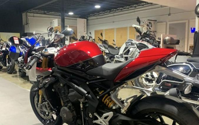 2023 Triumph Speed Triple 1200 RR Red Hopper / Storm Grey 1200 RR