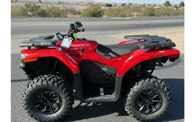 2026 CFMOTO CFORCE 500 S MAGMA RED