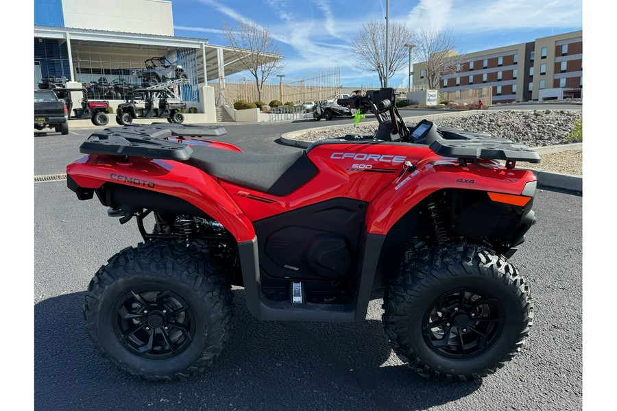 2026 CFMOTO CFORCE 500 S MAGMA RED