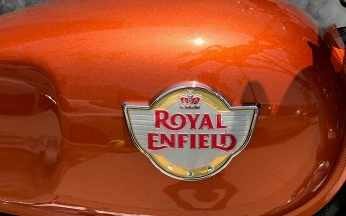 2023 Royal Enfield INT650 Orange Crush