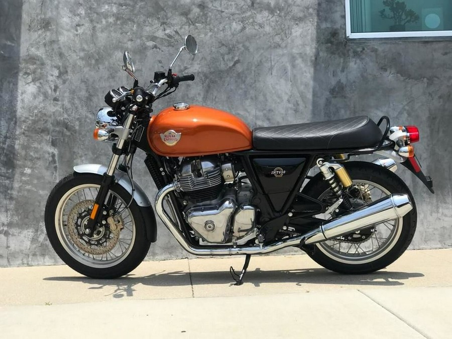 2023 Royal Enfield INT650 Orange Crush