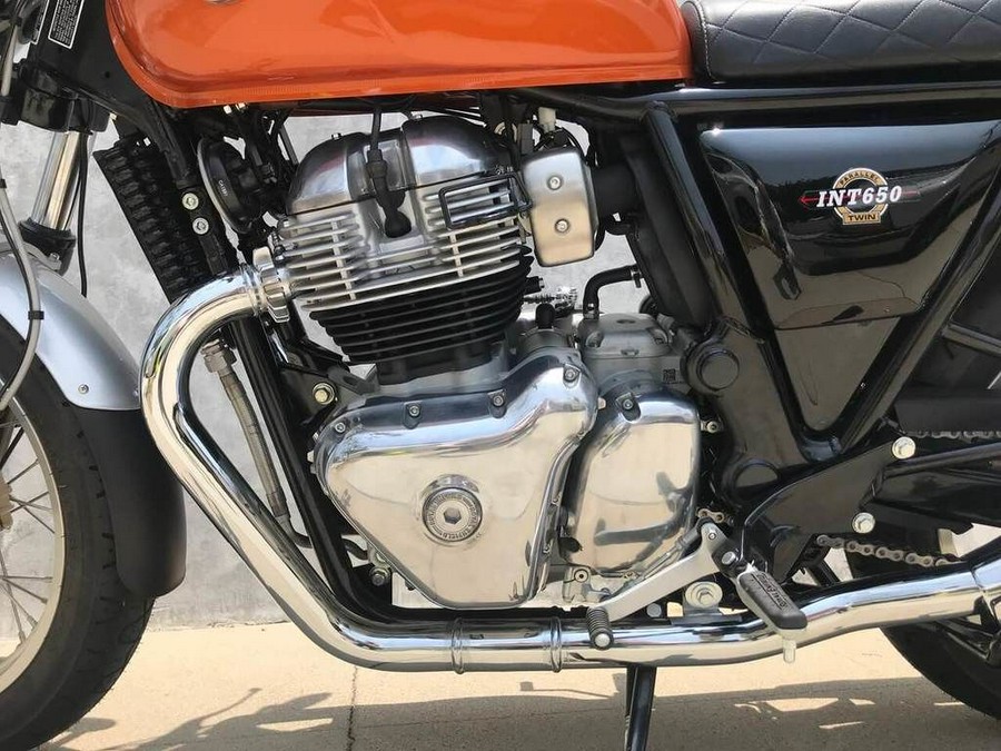 2023 Royal Enfield INT650 Orange Crush