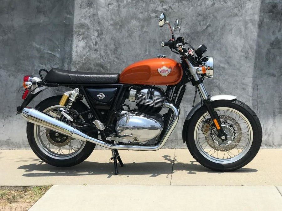 2023 Royal Enfield INT650 Orange Crush