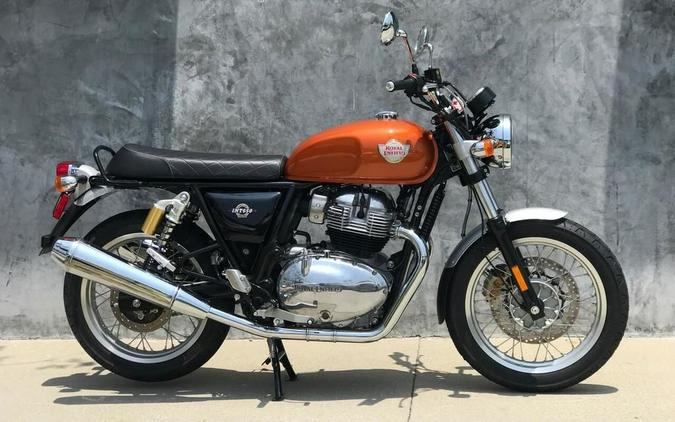 2023 Royal Enfield INT650 Orange Crush