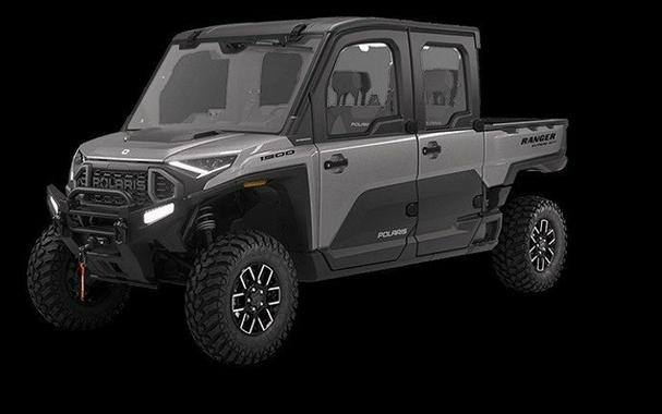 New 2024 POLARIS RANGER CREW XD 1500 NORTHSTAR EDITION ULTIMATE TURBO SILVER