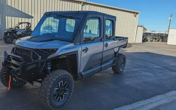 New 2024 POLARIS RANGER CREW XD 1500 NORTHSTAR EDITION ULTIMATE TURBO SILVER