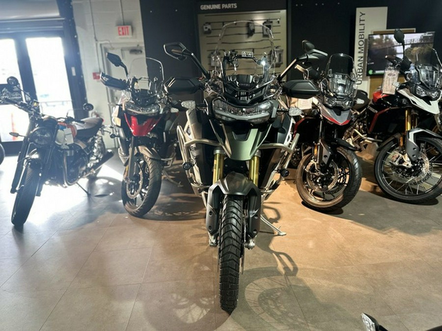 2024 Triumph Tiger 1200 Rally Explorer Matt Khaki Green Rally Explorer