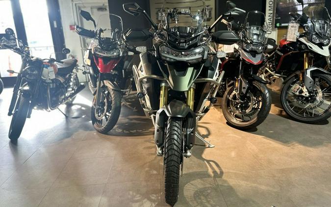 2024 Triumph Tiger 1200 Rally Explorer Matt Khaki Green Rally Explorer