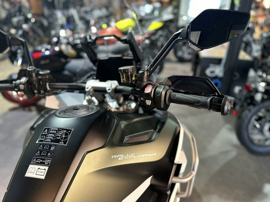 2024 Triumph Tiger 1200 Rally Explorer Matt Khaki Green Rally Explorer
